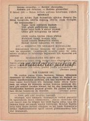 29 Temmuz 1970 / Büyük Saatli Maarif Takvimi