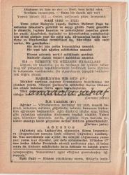 31 Temmuz 1970 / Büyük Saatli Maarif Takvimi