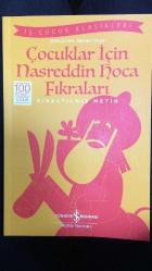 ÇOCUKLAR İÇİN NASREDDİN HOCA FIKRALARI (KISALTILMIŞ METİN)