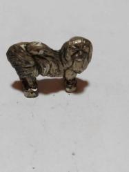 FG6---------KÜÇÜK BOY METAL DÖKÜM KÖPEK FİGÜRÜ