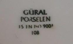 Eskişehir 1 Ana JEt Üs Komutanlığı Anı Porselen Tabağı - Güral Porselen - Kadife Kutusunda