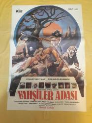 Vahşiler Adası Film Afişi/ Treasure of the Amazon Film Poster - Stuart Whitman, Donald Pleasence, Rene Cardona jr,  ( 70x100 )