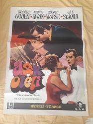 Aşk Oteli Film Afişi / Honeymoon Hotel Film Poster - 1964 -  Henry Levin, Nancy Kwan, Robert Goulet, Robert Morse, Jill St. John70x100 )