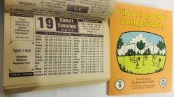 19 Şubat 2005 hediyelik orijinal Erkam takvim yaprağı (Cin Ali kitabı hediyeli:)
