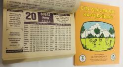 20 Şubat 2005 hediyelik orijinal Erkam takvim yaprağı (Cin Ali kitabı hediyeli:)