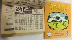 24 Şubat 2005 hediyelik orijinal Erkam takvim yaprağı (Cin Ali kitabı hediyeli:)