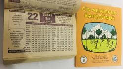 22 Şubat 2005 hediyelik orijinal Erkam takvim yaprağı (Cin Ali kitabı hediyeli:)