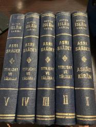 Büyük islam tarihi asrı Saadet 5 cilt
