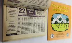 22 Temmuz 2005 hediyelik orijinal Erkam takvim yaprağı (Cin Ali kitabı hediyeli:)