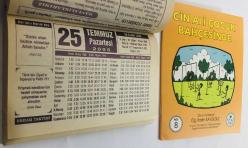 25 Temmuz 2005 hediyelik orijinal Erkam takvim yaprağı (Cin Ali kitabı hediyeli:)
