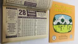 28 Temmuz 2005 hediyelik orijinal Erkam takvim yaprağı (Cin Ali kitabı hediyeli:)
