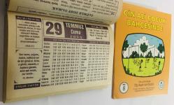 29 Temmuz 2005 hediyelik orijinal Erkam takvim yaprağı (Cin Ali kitabı hediyeli:)