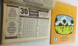 30 Temmuz 2005 hediyelik orijinal Erkam takvim yaprağı (Cin Ali kitabı hediyeli:)
