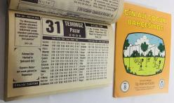 31 Temmuz 2005 hediyelik orijinal Erkam takvim yaprağı (Cin Ali kitabı hediyeli:)
