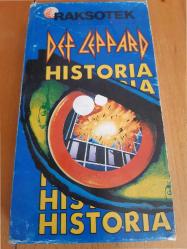 DEFF LEPARD -HISTORIA VHS VİDEO KASET