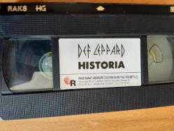 DEFF LEPARD -HISTORIA VHS VİDEO KASET