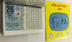 26 Ağustos 2005 hediyelik orijinal Diyanet takvim yaprağı (Cin Ali kitabı hediyeli:)