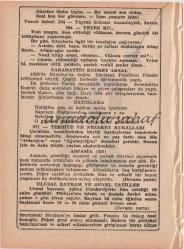 21 Eylül 1970 / Büyük Saatli Maarif Takvimi