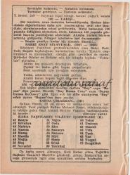 26 Eylül 1970 / Büyük Saatli Maarif Takvimi