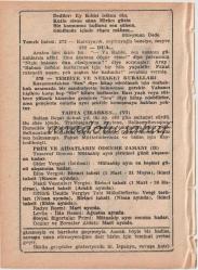 29 Eylül 1970 / Büyük Saatli Maarif Takvimi