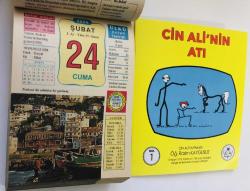 24 Şubat 2006 hediyelik orijinal Ülkü takvim yaprağı (Cin Ali kitabı hediyeli:)