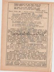 27 Kasım 1970 / Büyük Saatli Maarif Takvimi