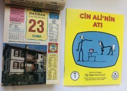23 Haziran 2006 hediyelik orijinal Ülkü takvim yaprağı (Cin Ali kitabı hediyeli:)