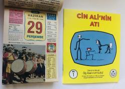 29 Haziran 2006 hediyelik orijinal Ülkü takvim yaprağı (Cin Ali kitabı hediyeli:)