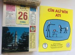 26 Mayıs 2006 hediyelik orijinal Ülkü takvim yaprağı (Cin Ali kitabı hediyeli:)