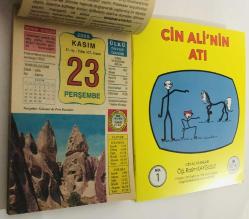 23 Kasım 2006 hediyelik orijinal Ülkü takvim yaprağı (Cin Ali kitabı hediyeli:)