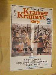 Kramer Kramer'e Karşı Film Afişi/ Kramer vs Kramer Film Poster - Dustin Hoffman, Meryl Streep, Jane Alexander ( 70x100cm)