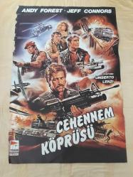Cehennem Köprüsü Film Afişi / Bridge to Hell Film Poster - 1986 - Umberto Lenzi, Andy Foreat, Jeff Connors (70x100cm)