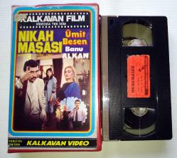 Efemera - VHS Nikah Masası Ümit Besen Banu Alkan 2.el VHS Video Kaset - kitantik - kitaLog