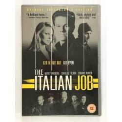 The italian Job DVD - italyan işi DVD