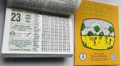 23 Ekim 2007 hediyelik orijinal Diyanet takvim yaprağı (Cin Ali kitabı hediyeli:)