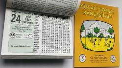 24 Ekim 2007 hediyelik orijinal Diyanet takvim yaprağı (Cin Ali kitabı hediyeli:)