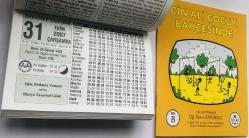31 Ekim 2007 hediyelik orijinal Diyanet takvim yaprağı (Cin Ali kitabı hediyeli:)