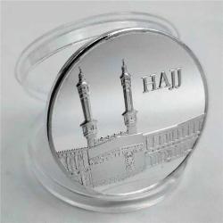 HAC MEKKE DİNİ HATIRA PARA MADALYONU SIFIR