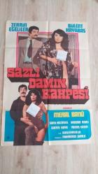 Efemera - SAZLI DAMIN KAHPESİ ZERRİN EGELİLER BÜLENT KAYABAŞ Orjinal Film Sinema Afişi - kitantik - kitaLog