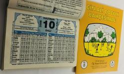 10 Haziran 2008 hediyelik orijinal Hizmet takvim yaprağı (Cin Ali kitabı hediyeli:)