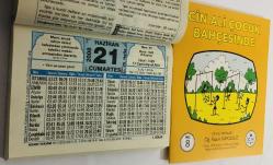 21 Haziran 2008 hediyelik orijinal Hizmet takvim yaprağı (Cin Ali kitabı hediyeli:)