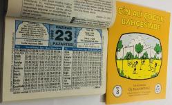 23 Haziran 2008 hediyelik orijinal Hizmet takvim yaprağı (Cin Ali kitabı hediyeli:)