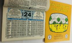 24 Haziran 2008 hediyelik orijinal Hizmet takvim yaprağı (Cin Ali kitabı hediyeli:)