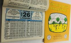 26 Haziran 2008 hediyelik orijinal Hizmet takvim yaprağı (Cin Ali kitabı hediyeli:)