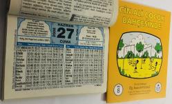 27 Haziran 2008 hediyelik orijinal Hizmet takvim yaprağı (Cin Ali kitabı hediyeli:)