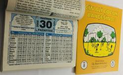30 Haziran 2008 hediyelik orijinal Hizmet takvim yaprağı (Cin Ali kitabı hediyeli:)