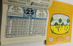 25 Nisan 2008 hediyelik orijinal Hizmet takvim yaprağı (Cin Ali kitabı hediyeli:)