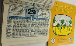 29 Nisan 2008 hediyelik orijinal Hizmet takvim yaprağı (Cin Ali kitabı hediyeli:)