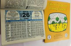 26 Aralık 2008 hediyelik orijinal Hizmet takvim yaprağı (Cin Ali kitabı hediyeli:)