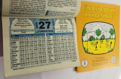 27 Aralık 2008 hediyelik orijinal Hizmet takvim yaprağı (Cin Ali kitabı hediyeli:)